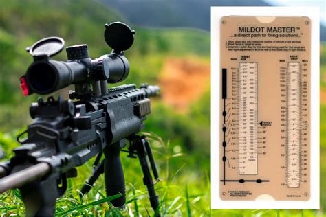 -Adjustable accurate reticle (Combined german no4 and <b>mildot</b> using most common MOA and mDot clicks). . Mildot master app android